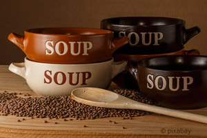 Suppenschüsseln -  zum Tag der Suppe