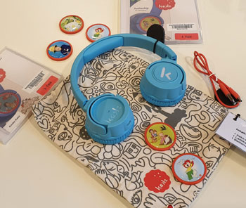 NEU! Kekze - Kopfhörer und Audiochips in der Kinderbibliothek zum Ausleihen