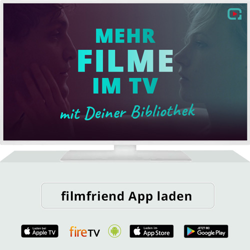 filmfriend App laden für mehr Filme im TV mit Apple TV, Android TV und Fire TV